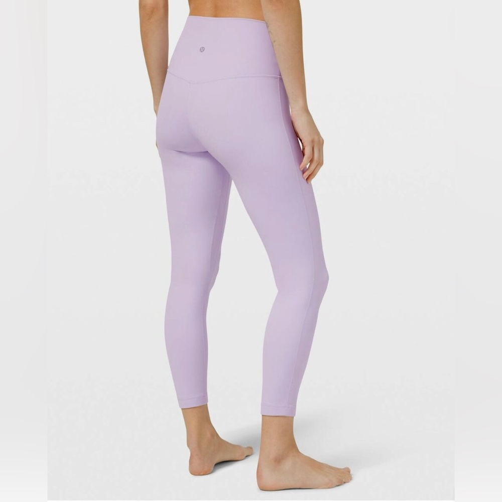 Lululemon Lavender Align High-Waisted Leggings 25”